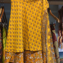 Load image into Gallery viewer, Upcycled Sari Mini Skirt